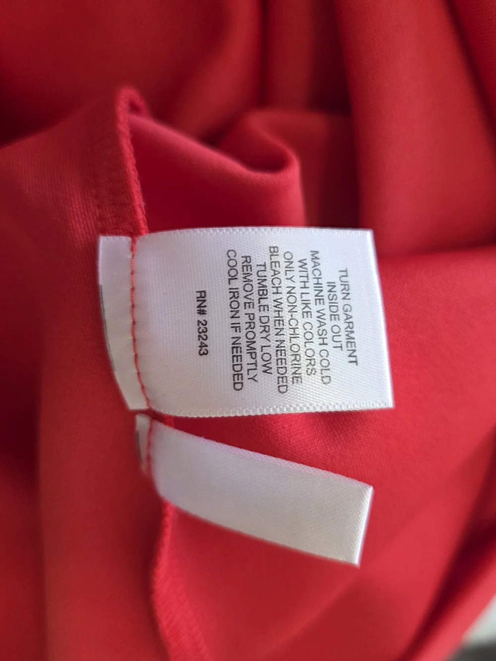 New York & Company Red Belted Midi Dress - Picture 10 of 11